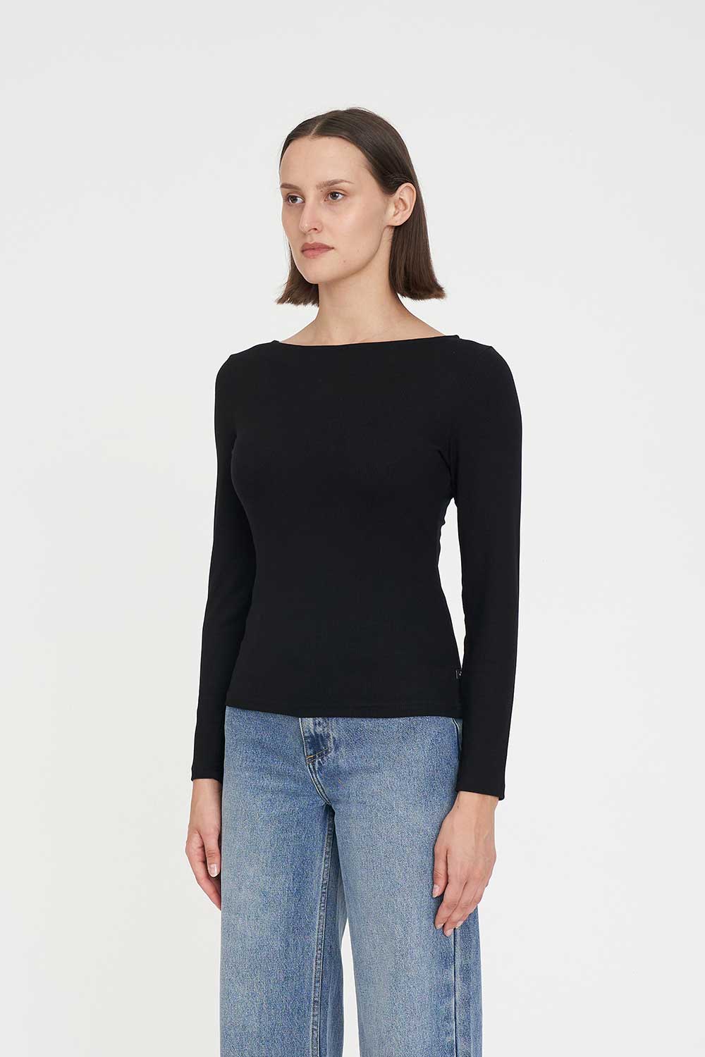 365 LS JERSEY TOP BLACK - Image 5