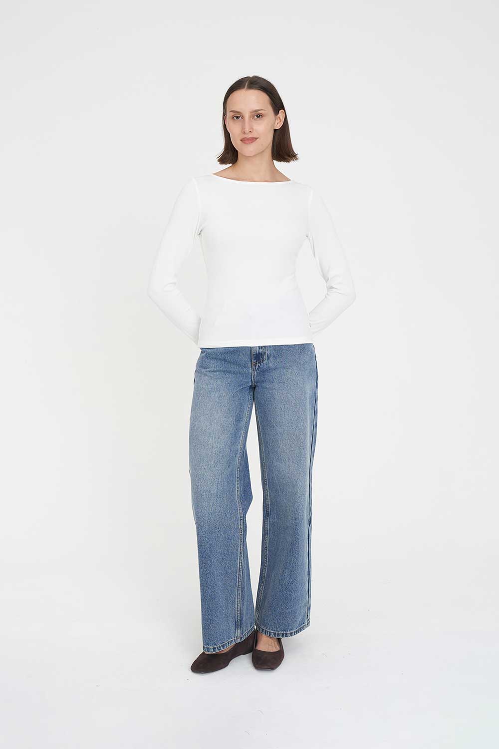 365 LS JERSEY TOP CHALK - Image 3