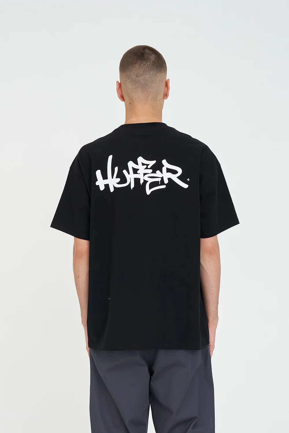BLOCK TEE 220/ETCHING BLACK