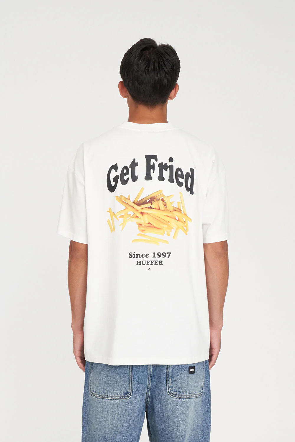 BLOCK TEE 220/FRIED OUT CHALK - Image 7