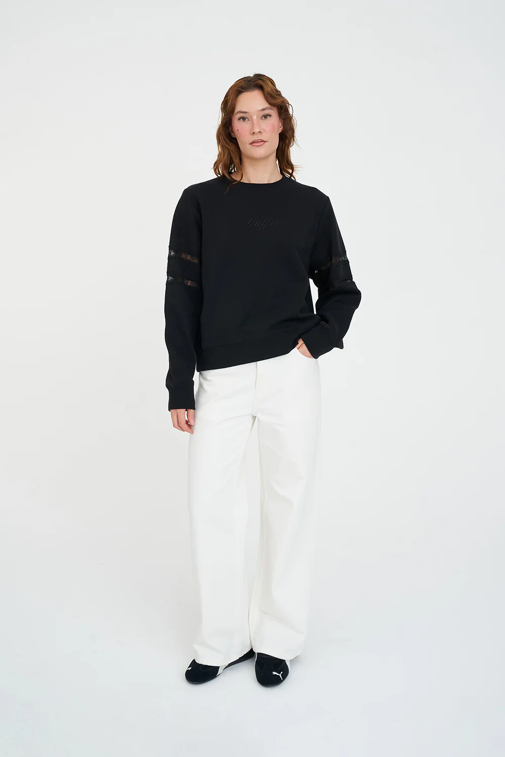 CLASSIC CREW 350/CHERIE BLACK - Image 2