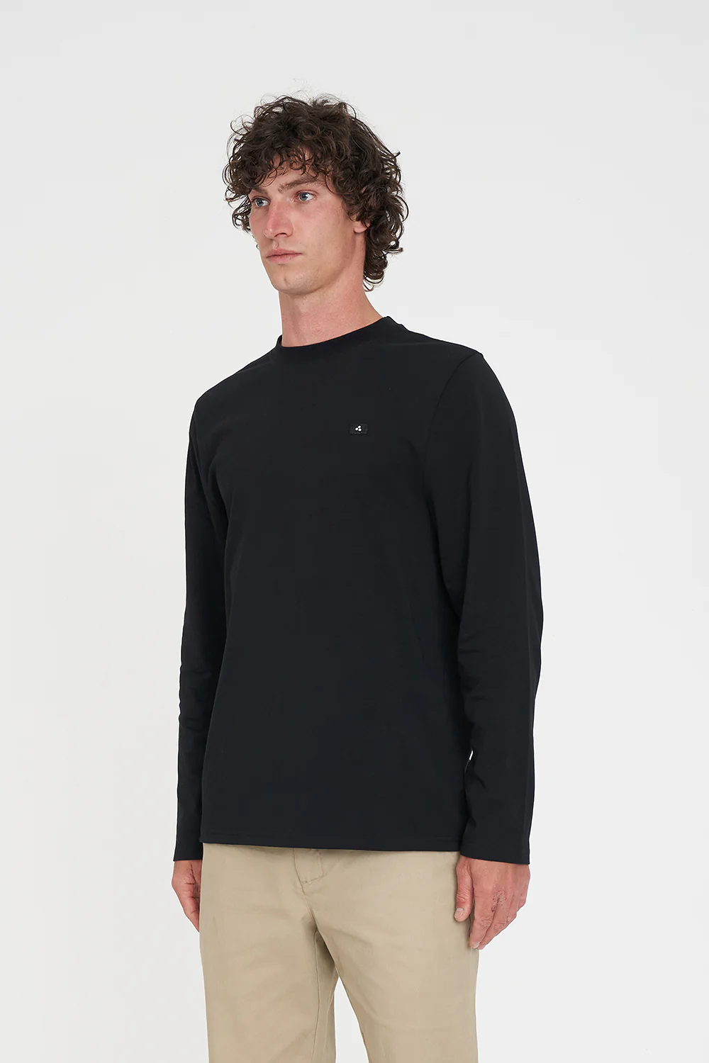 CLASSIC LS TEE/ 3BALL BLACK - Image 5