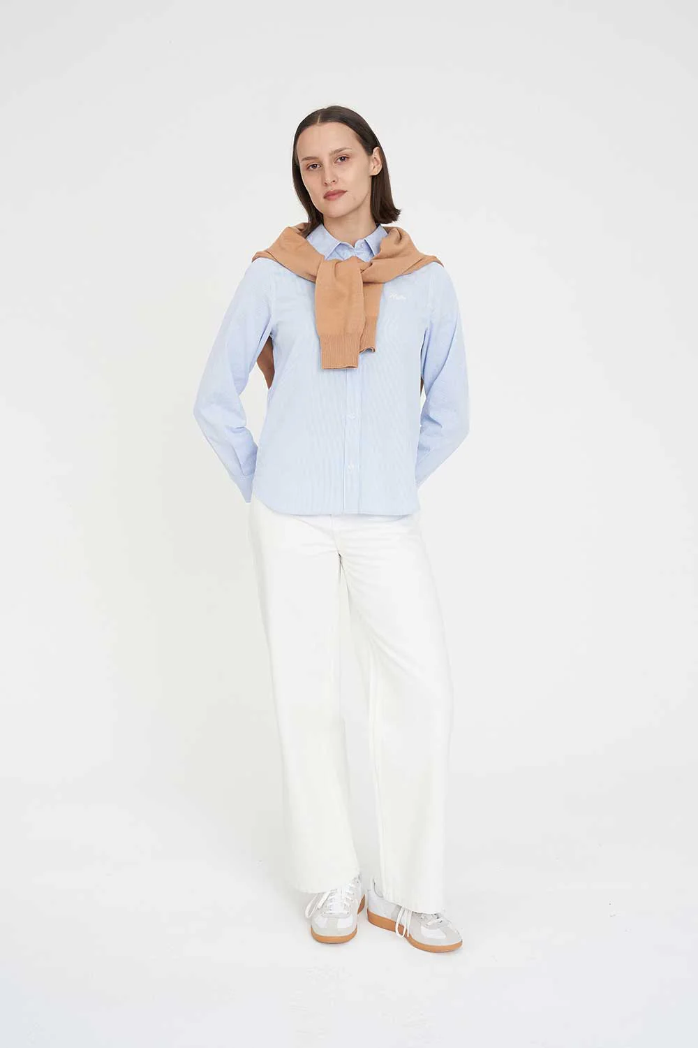 CLASSIC OXFORD SHIRT BLUE STRIPE - Image 4