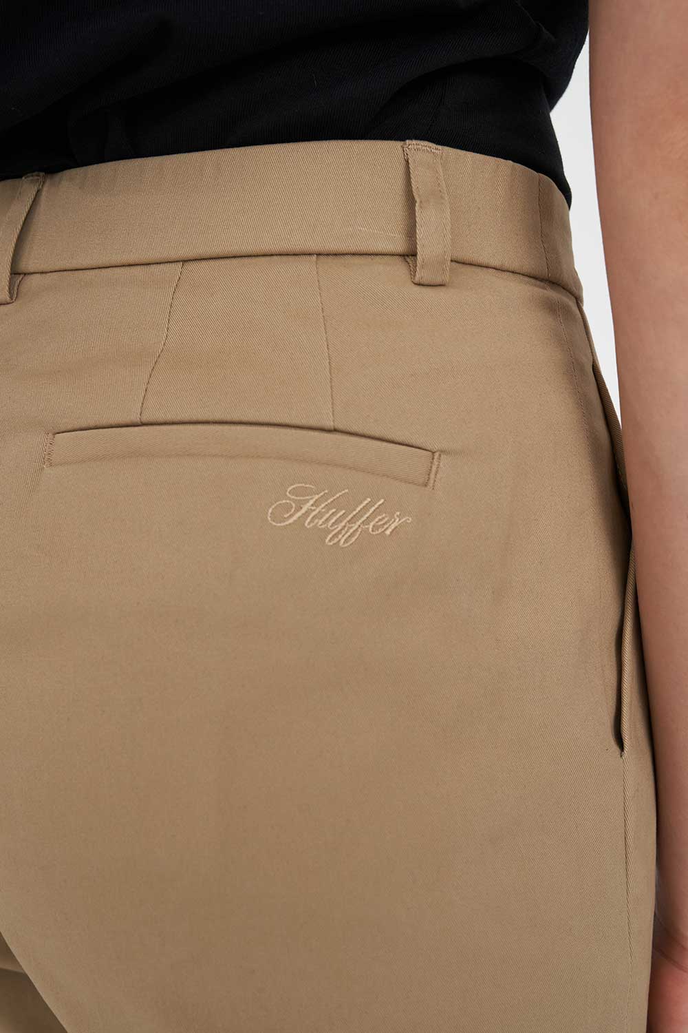 CLASSIC SLIM ANKLE PANT CAMEL - Image 4
