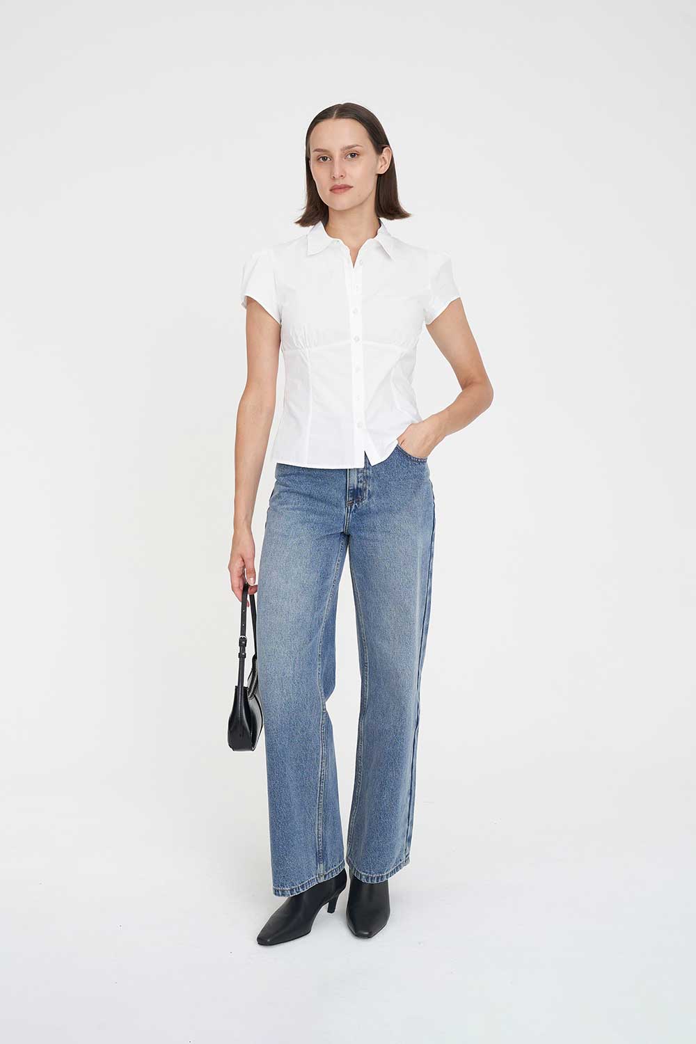 LUCY BLOUSE WHITE - Image 3