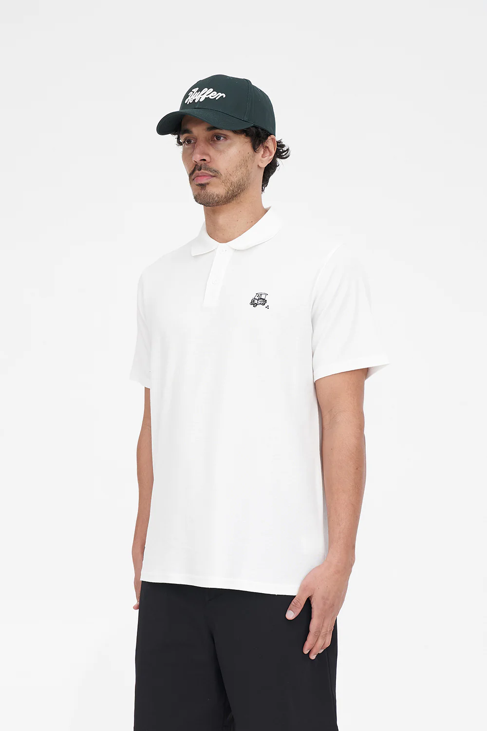 MENS CLASSIC SS POLO/BUGGIN CHALK - Image 5