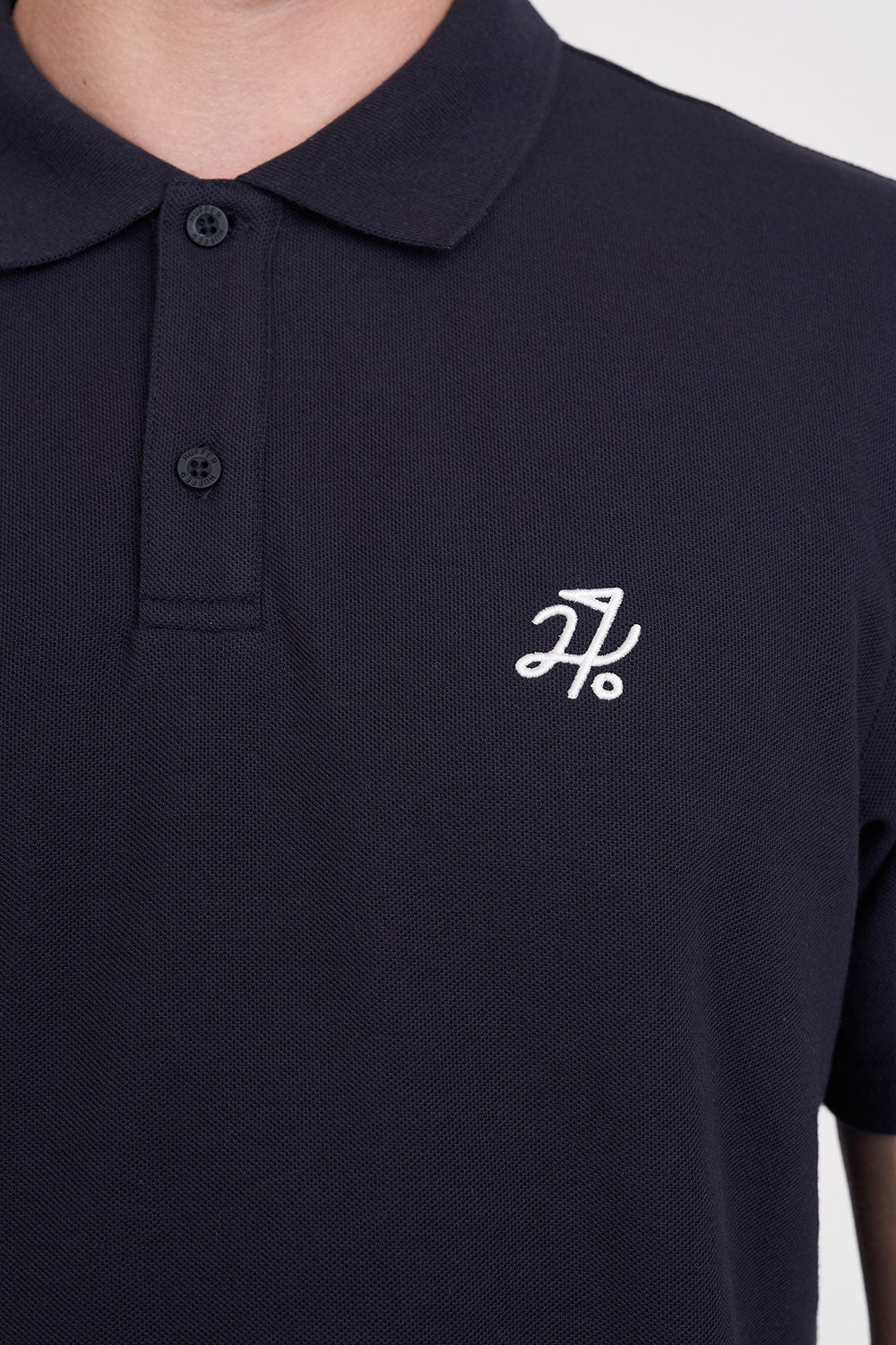 MENS CLASSIC SS POLO NAVY - Image 4