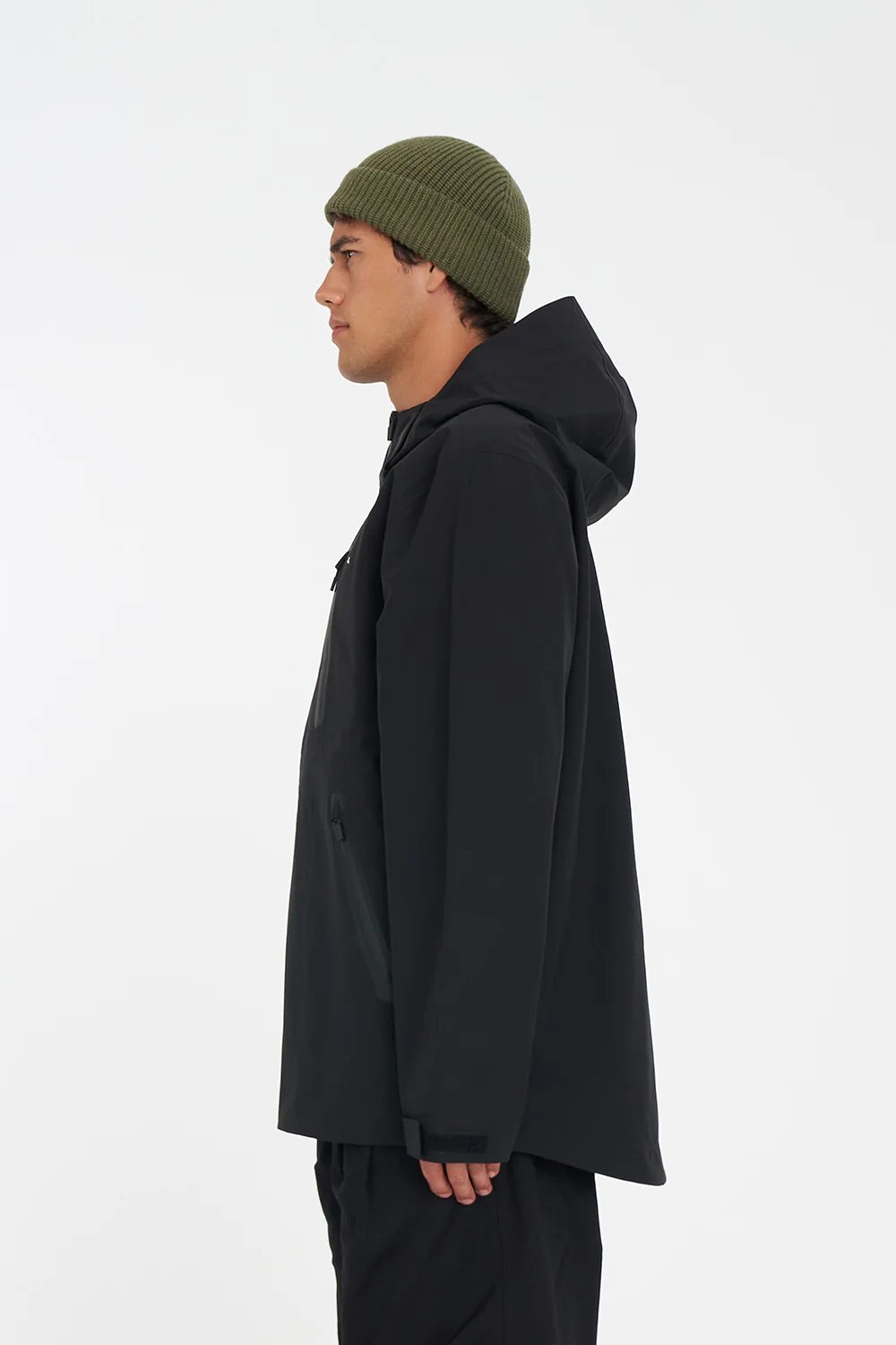 MENS INFINITYTECH STORMSHELL JACKET BLACK - Image 10