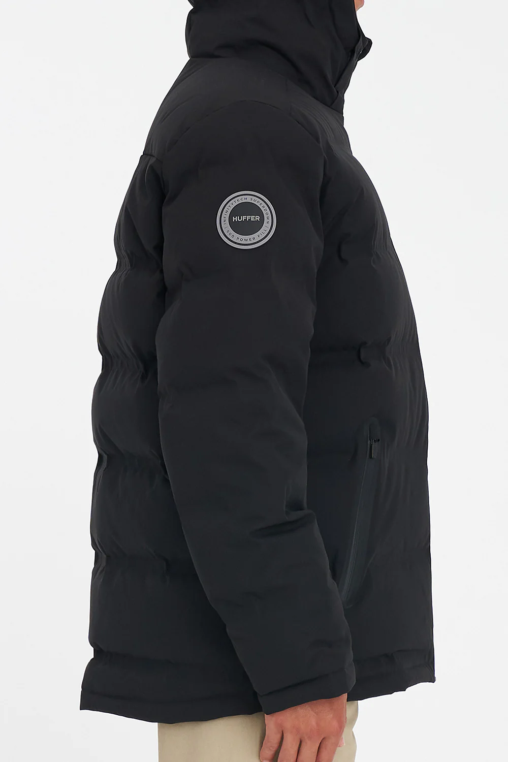 MENS INFINITYTECH SUPERDOWN JACKET BLACK - Image 7