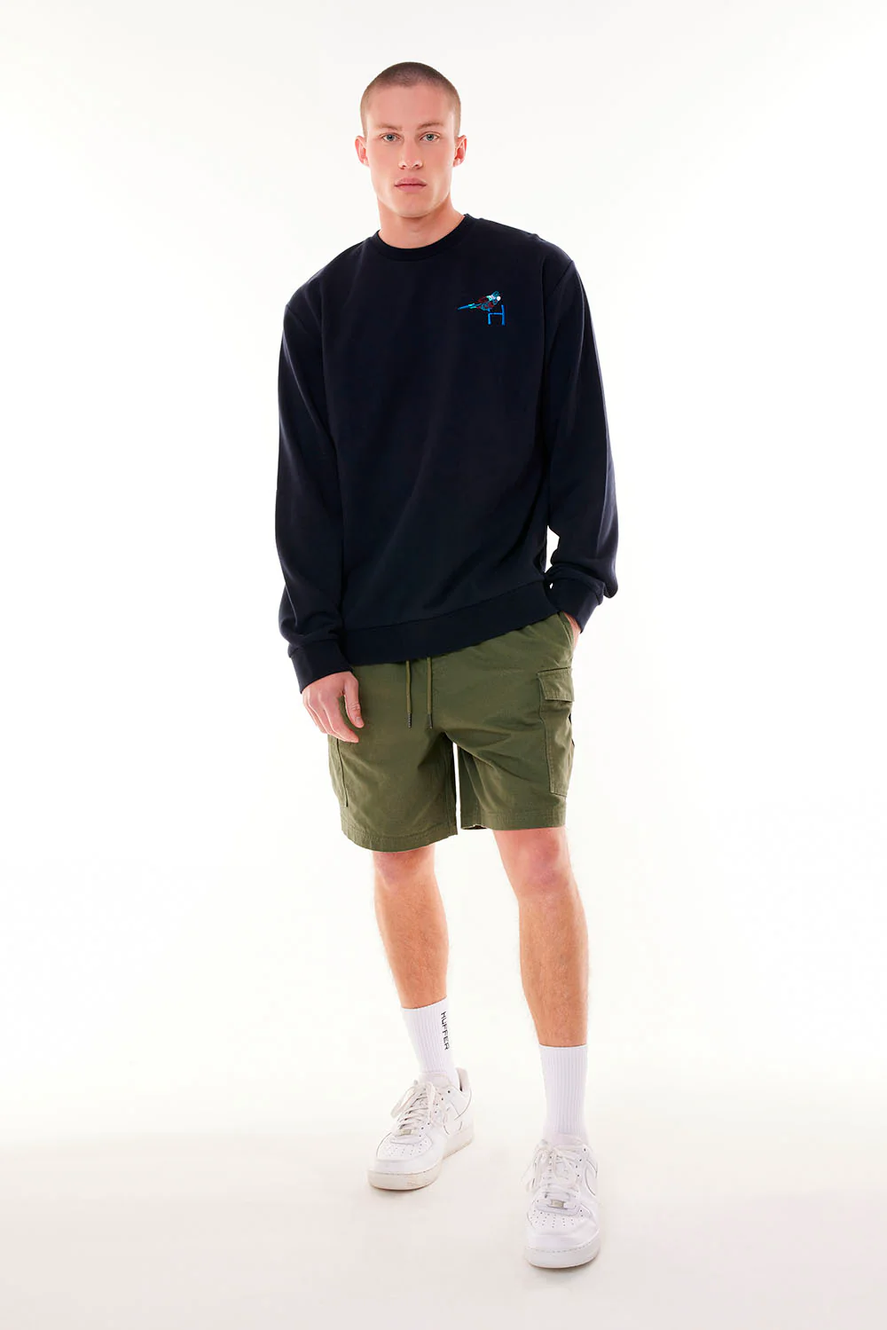 MENS TRUE CREW/BREWED NAVY - Image 2