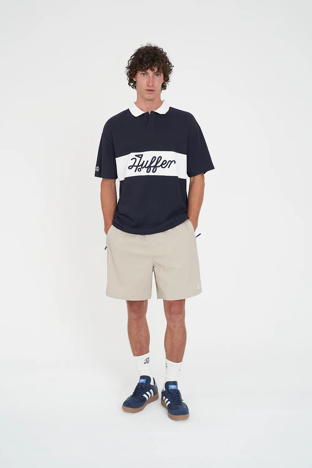 PAR LINE SS POLO NAVY/CHALK - Image 5