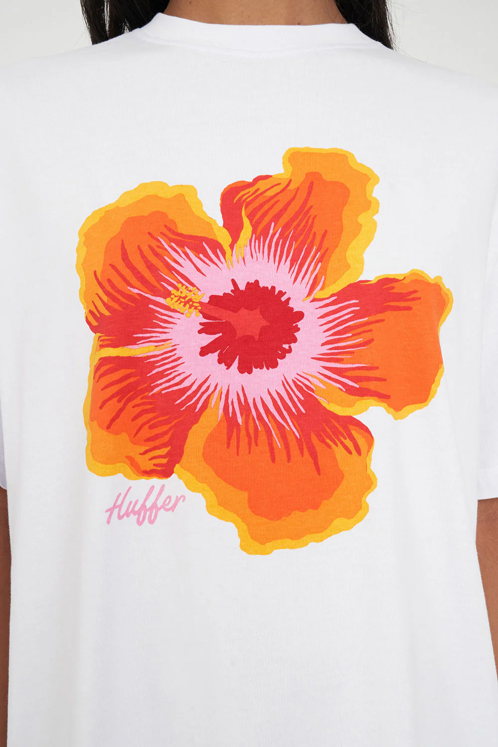 RELAX TEE 190/BLOOM BASH WHITE - Image 4