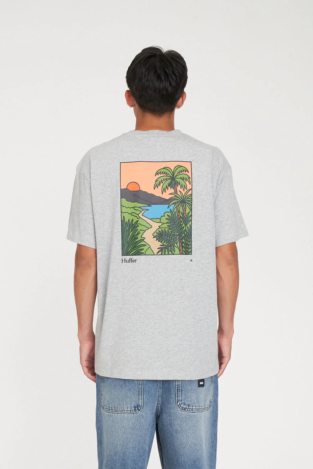 SUP TEE 190/DUSK GREY MARLE - Image 3