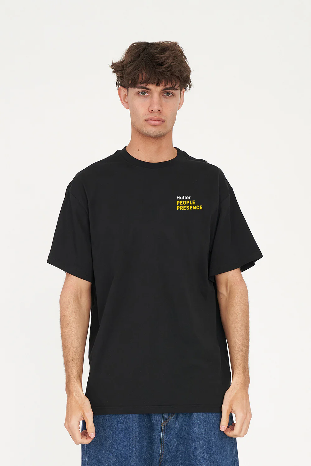 SUP TEE 190/HELP OUT BLACK - Image 4