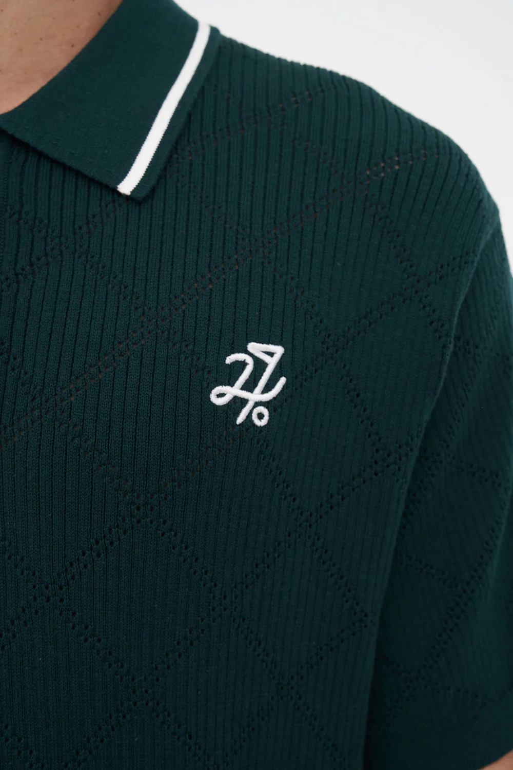 TRUE KNIT POLO GOLF GREEN - Image 5