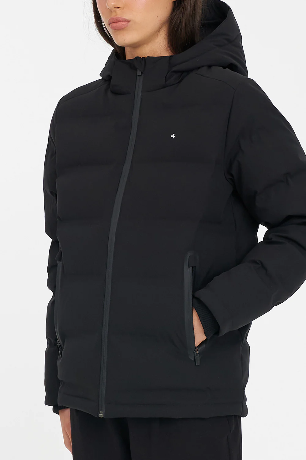 WOMENS INFINITYTECH SUPERDOWN JACKET BLACK - Image 6