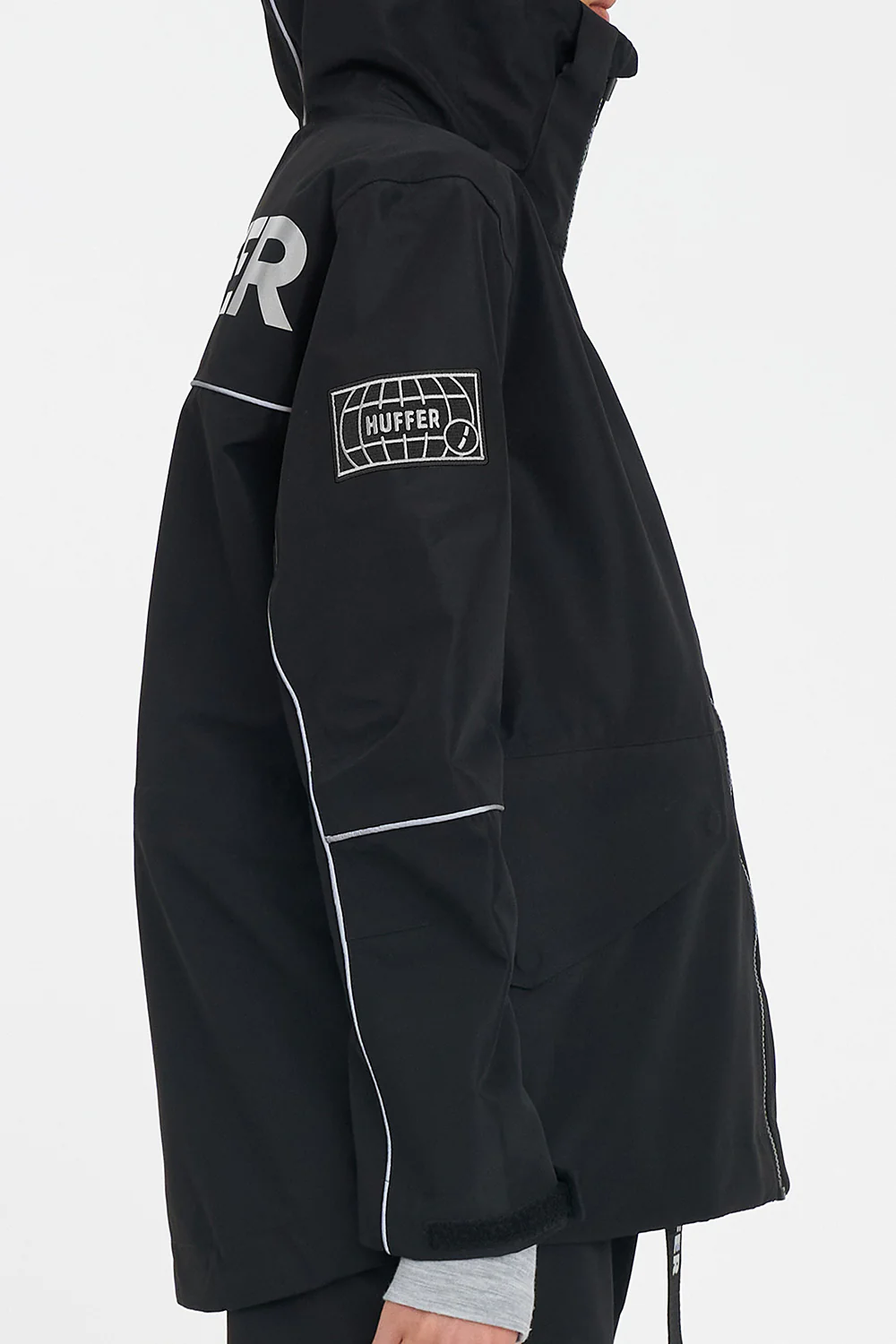 WOMENS SLOWPOKE SNOW JKT BLACK - Image 5