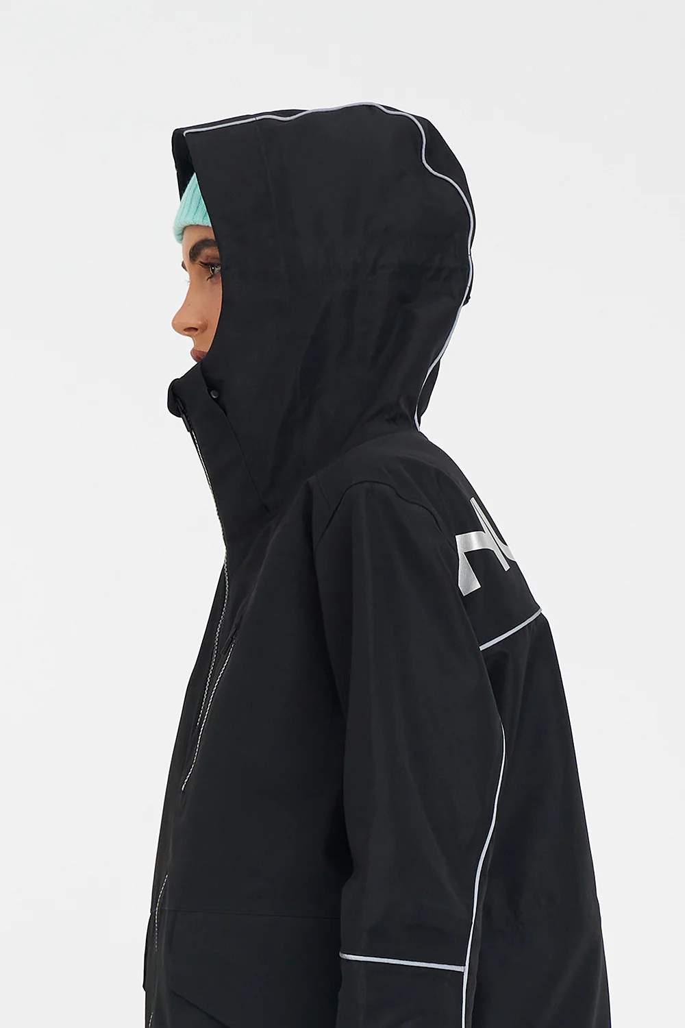 WOMENS SLOWPOKE SNOW JKT BLACK - Image 6