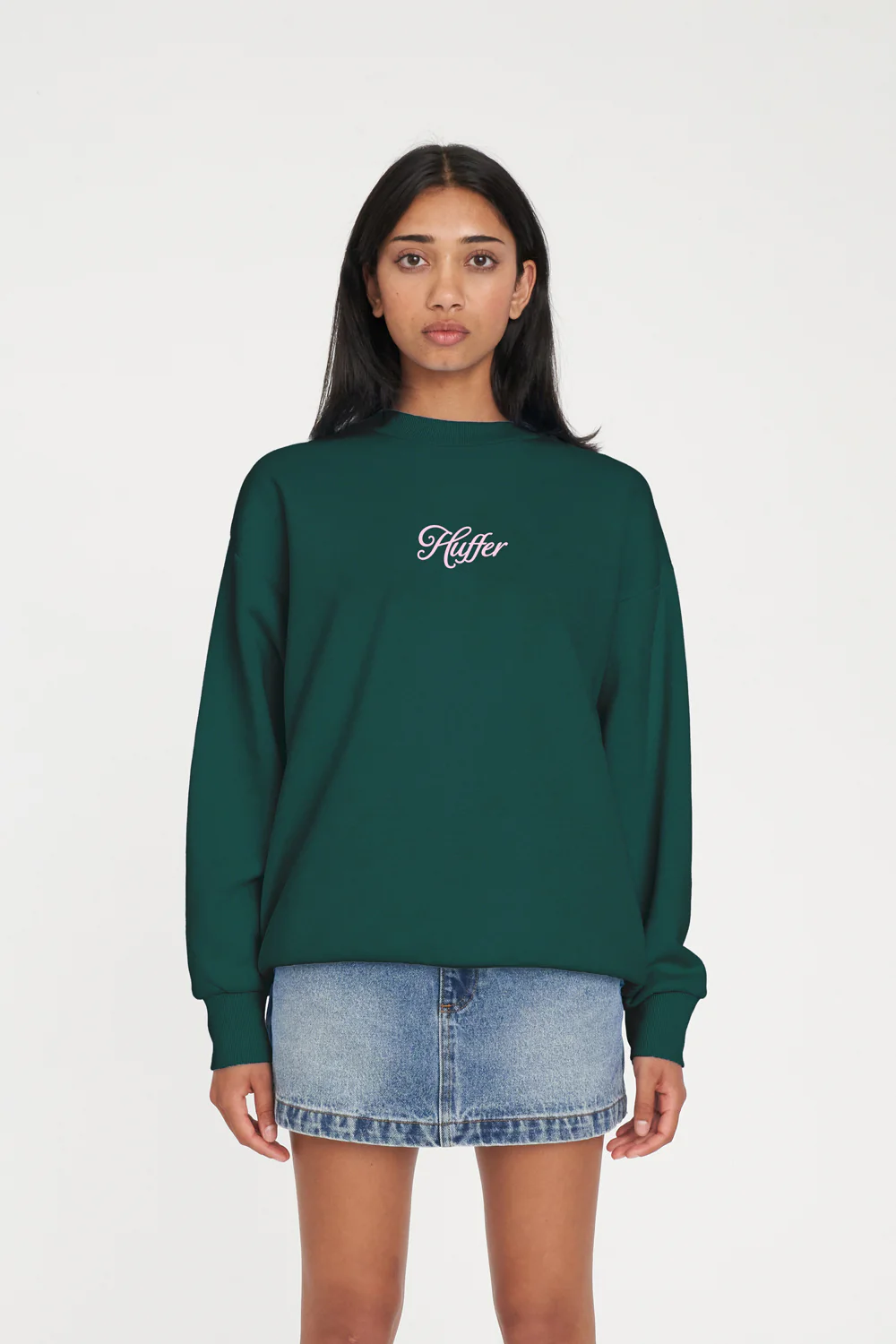 WMNS WEEKEND CREW/ADORE EMERALD