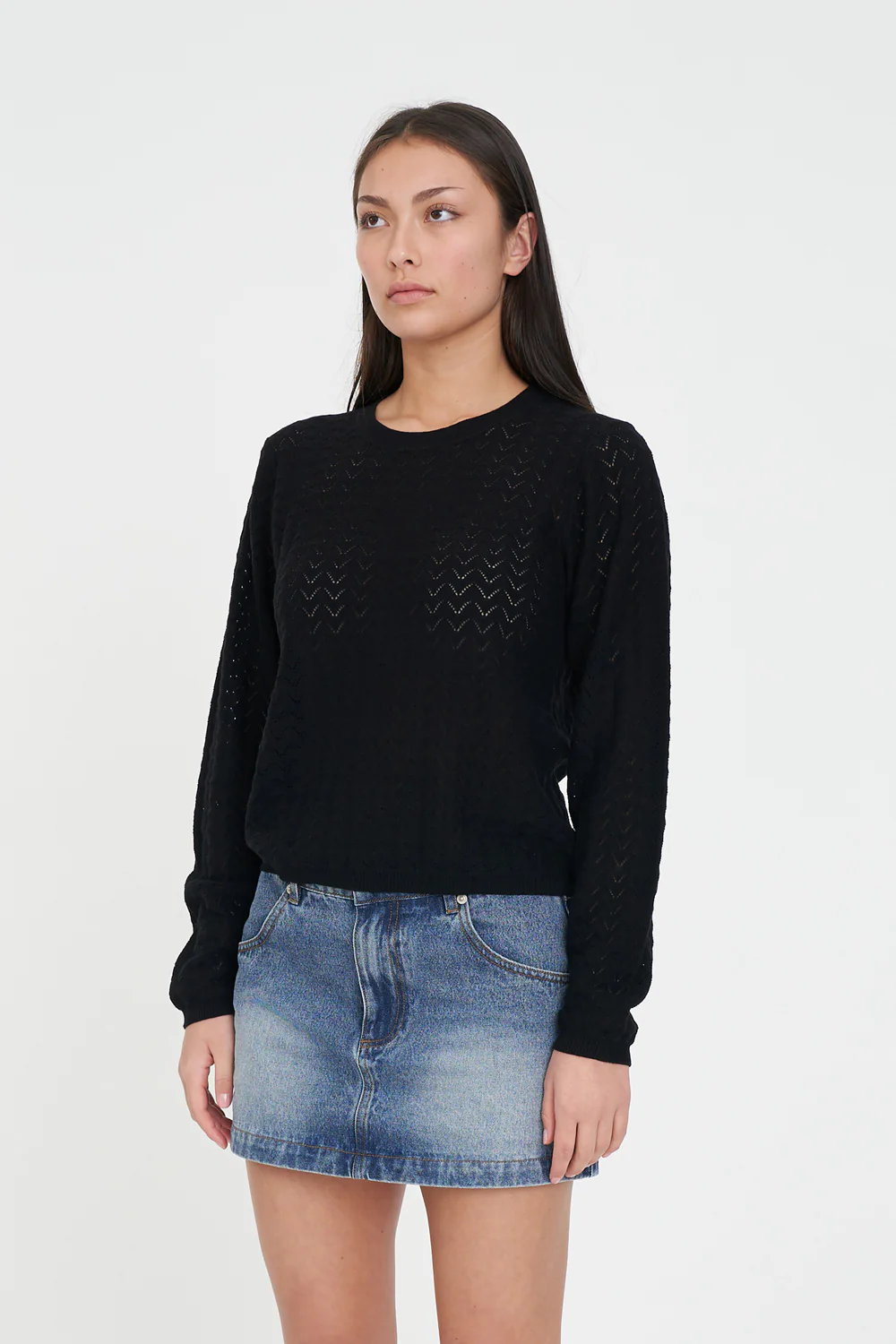 ZIGGY CRUISE LS TOP BLACK - Image 4